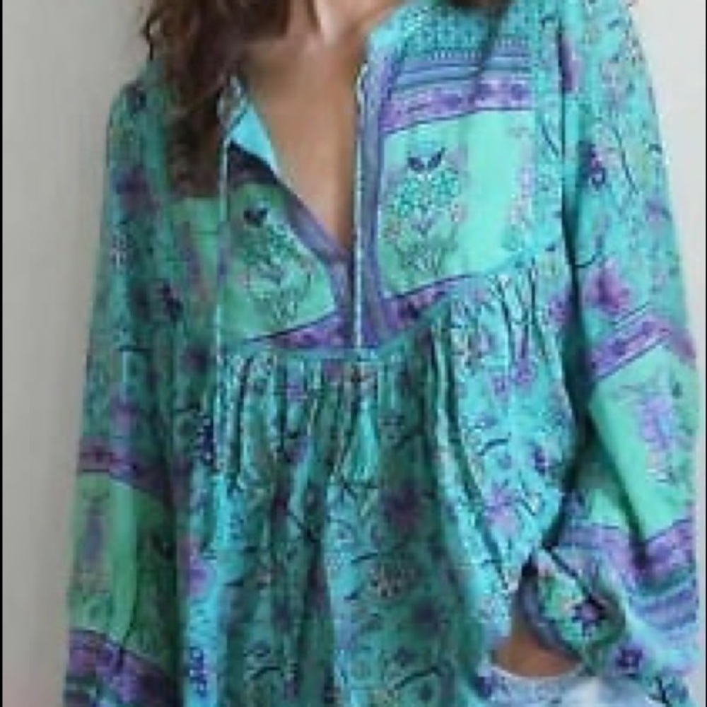 SOLD!!! ❤️❤️ Spell Portobello Blouse F p exclusive - Picture 2 of 5